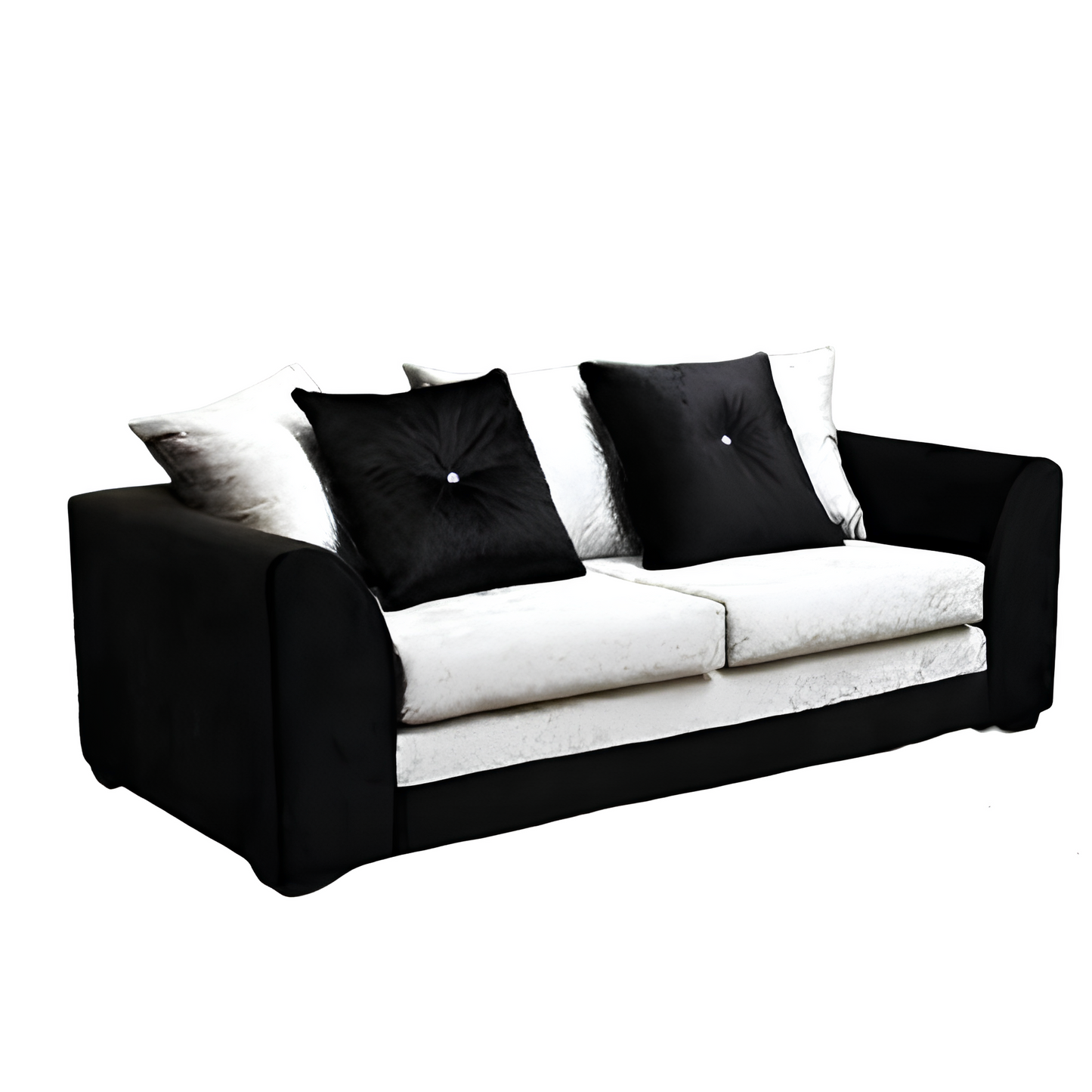 Bella Elegant Crushed Velvet Sofa - Brand New 3+2 Seater | Luxury Living Room Furniture