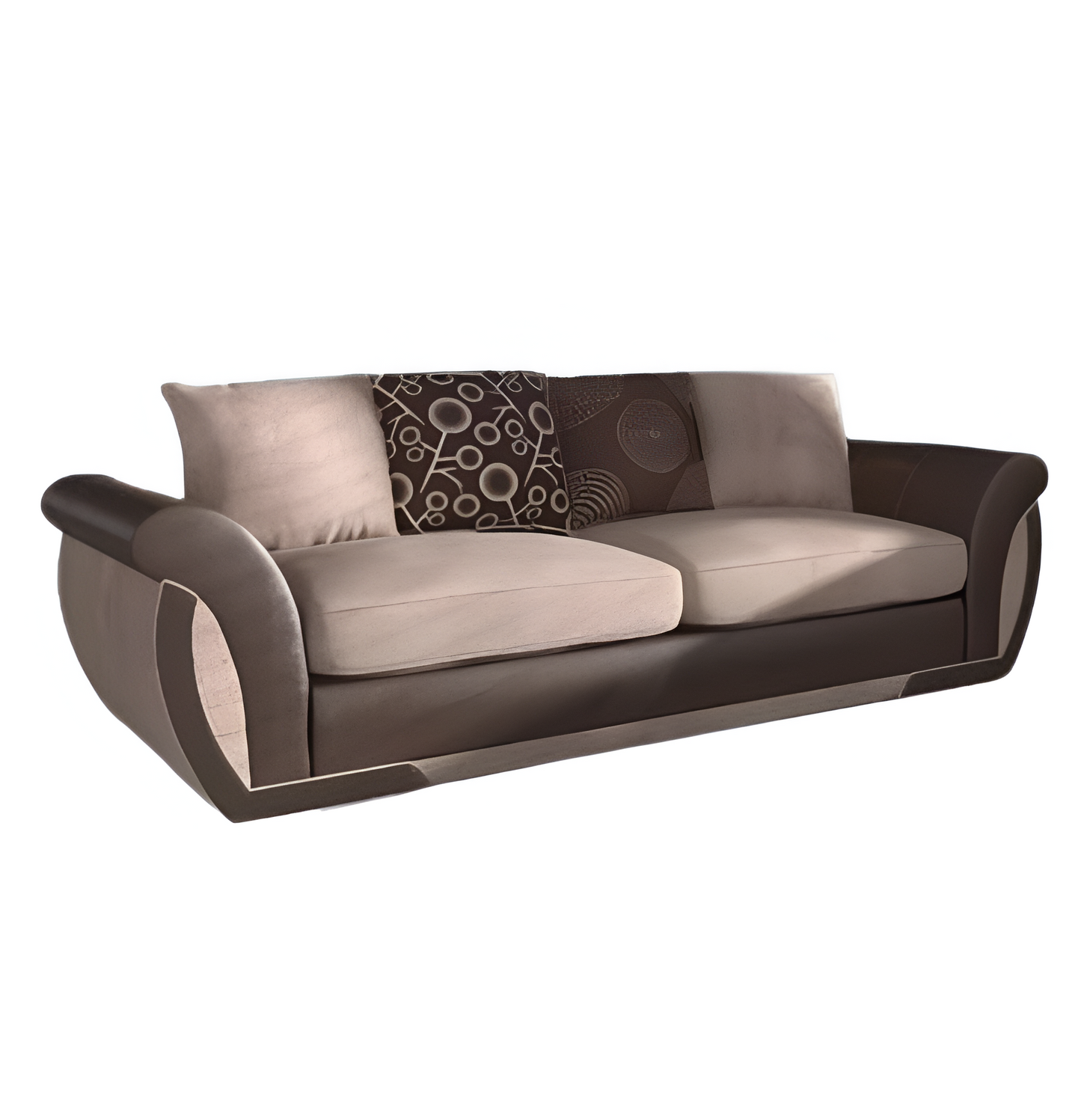 Shannon Elegant Luxury Chenille Sofa - Brand New Black and Grey + Beige and Brown Corner & 3+2 Seater | Stylish Living Room Furniture